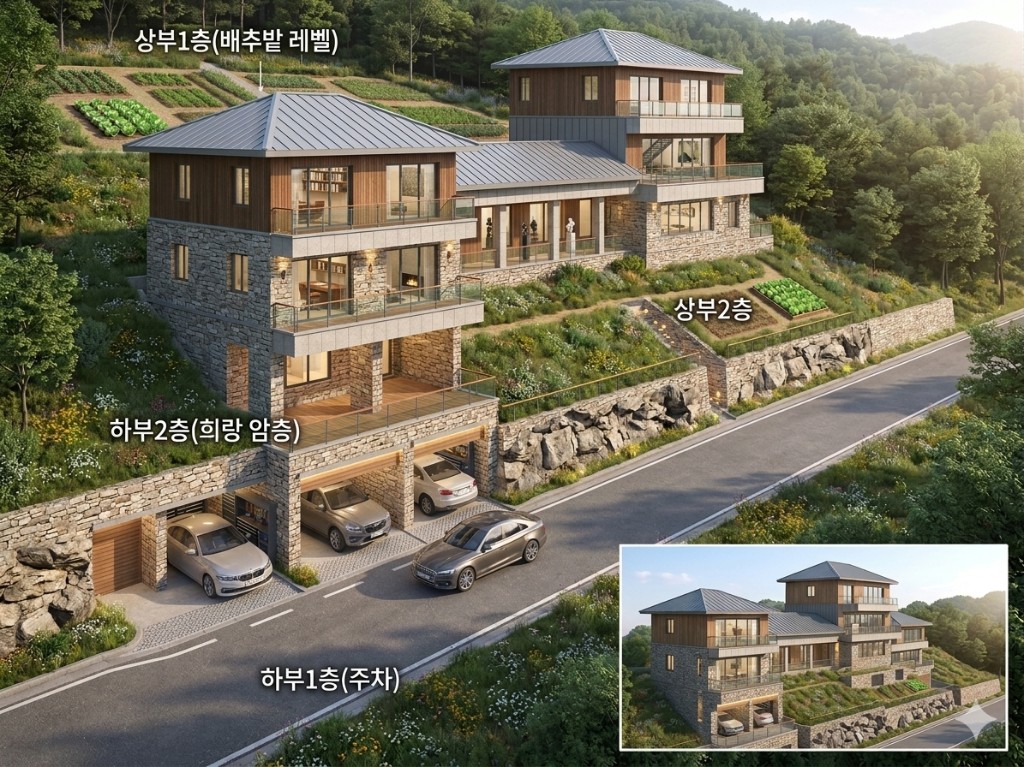 라파 리커버리 빌리지 외부 조감도